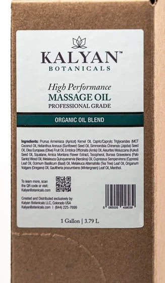 1 Gal / 3.79L Backbar Ancient Botanicals Massage Oil (non-CBD)