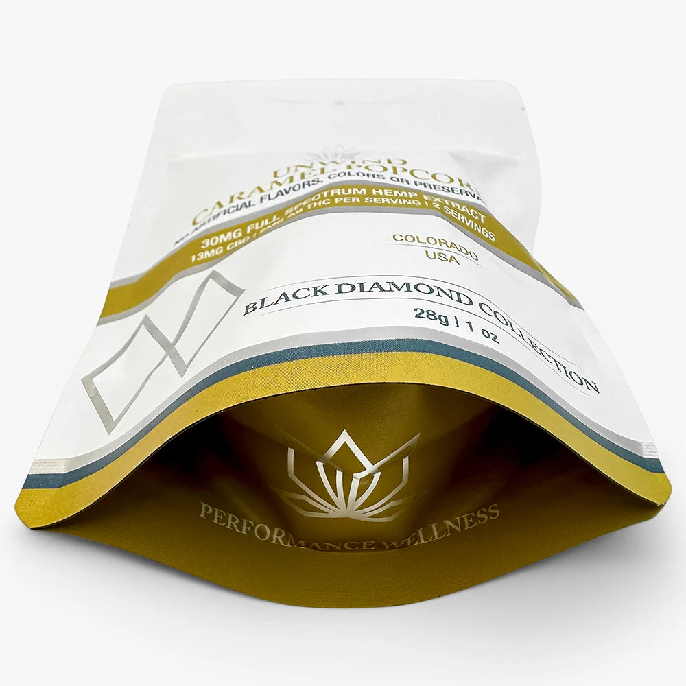 Unwind CBD Caramel Popcorn - 2 servings - 28g/1oz