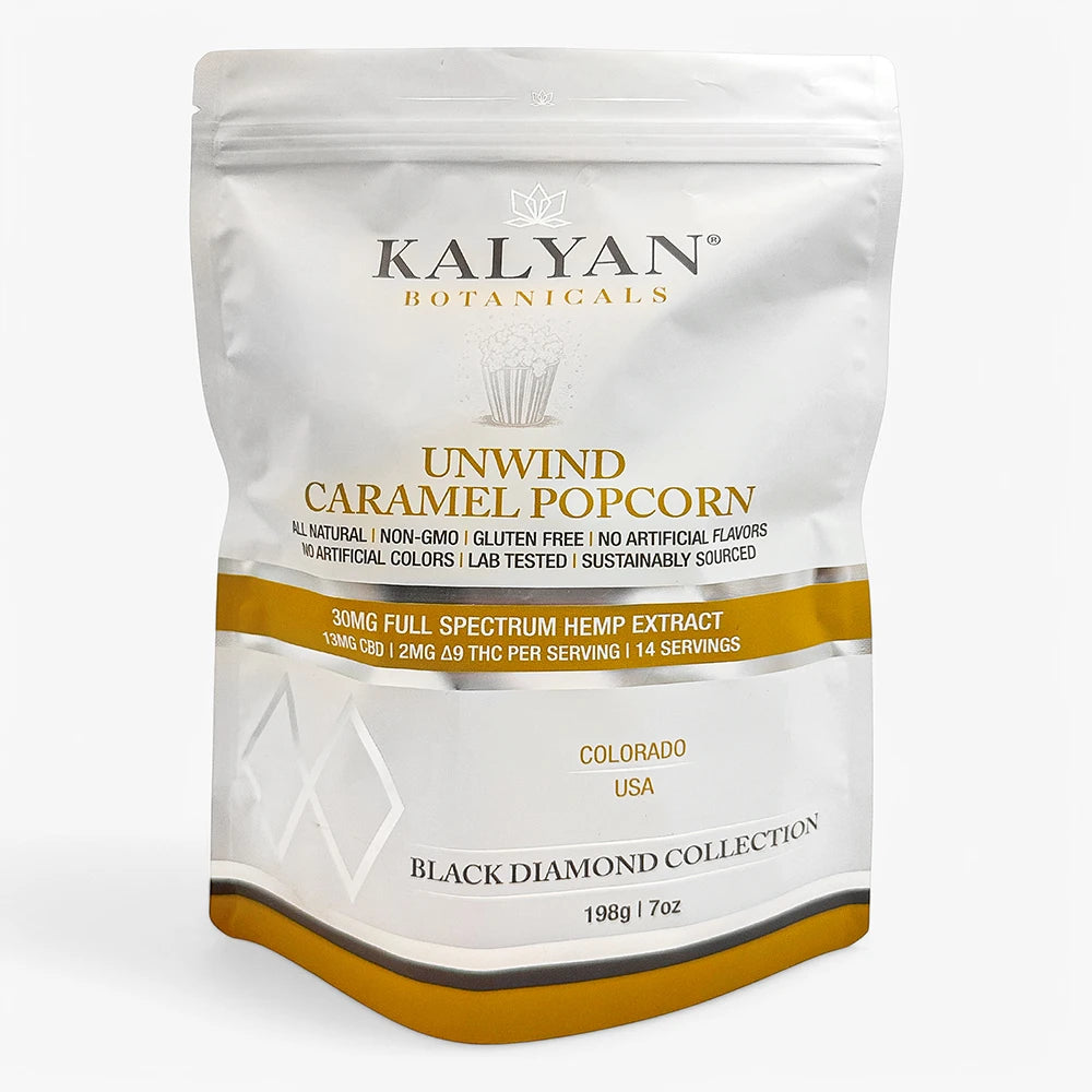 Unwind Caramel Popcorn - 14 servings - 198g/7oz