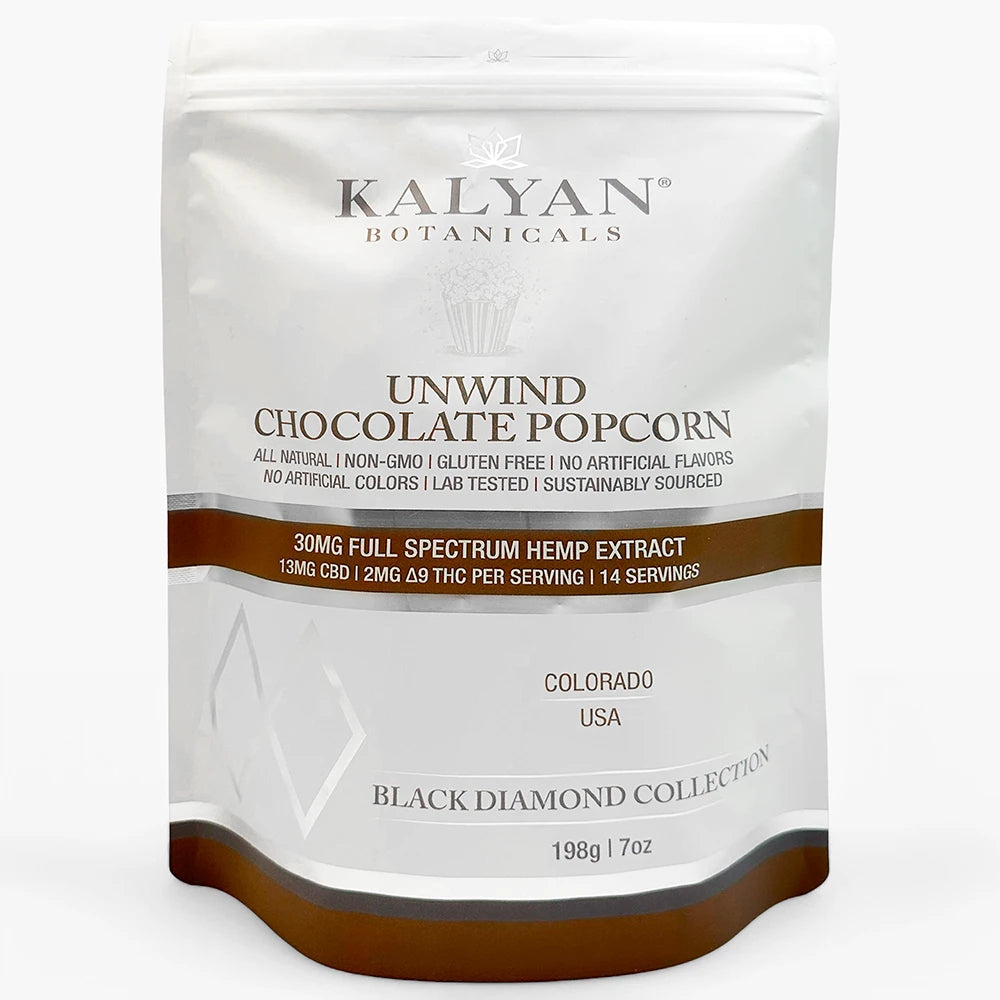 Unwind Chocolate Popcorn - 14 servings - 198g/7oz