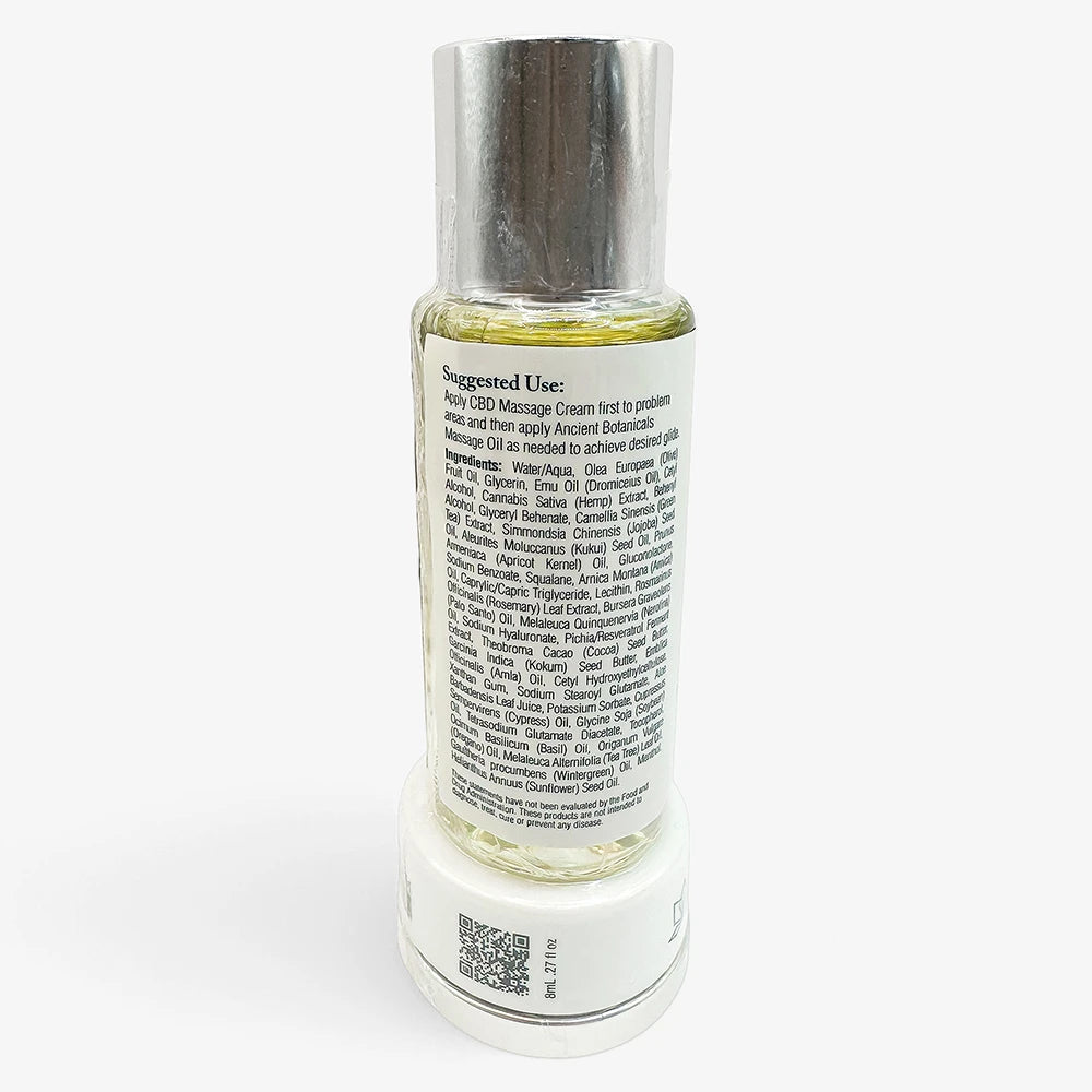 CBD Massage Kit - 220mg CBD+CBG Targeted Treatment
