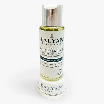 CBD Massage Kit - 220mg CBD+CBG Targeted Treatment