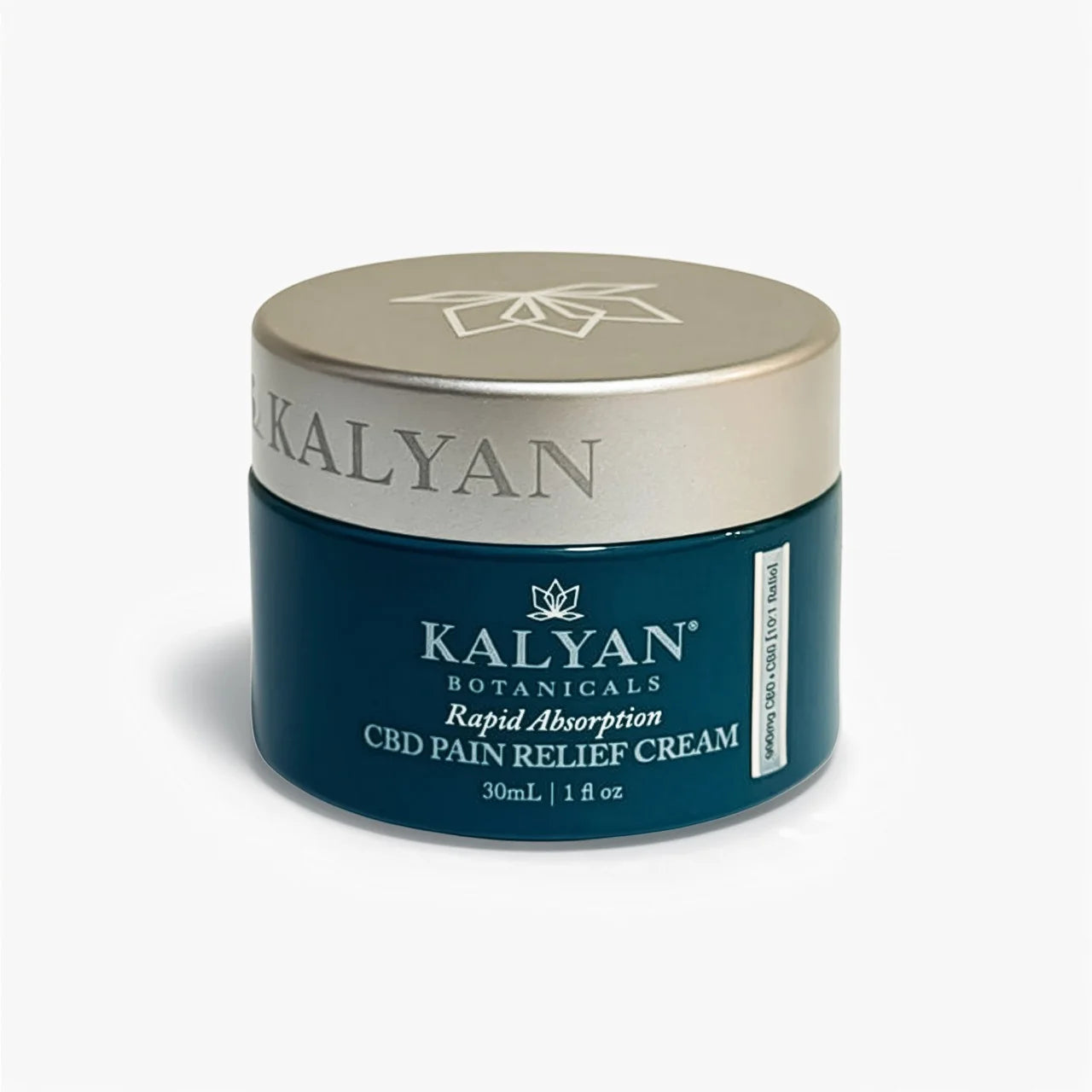 Kalyan CBD Pain Relief Cream 30ml | 1 fl oz (990mg CBD + CBG (10:1 Ratio)