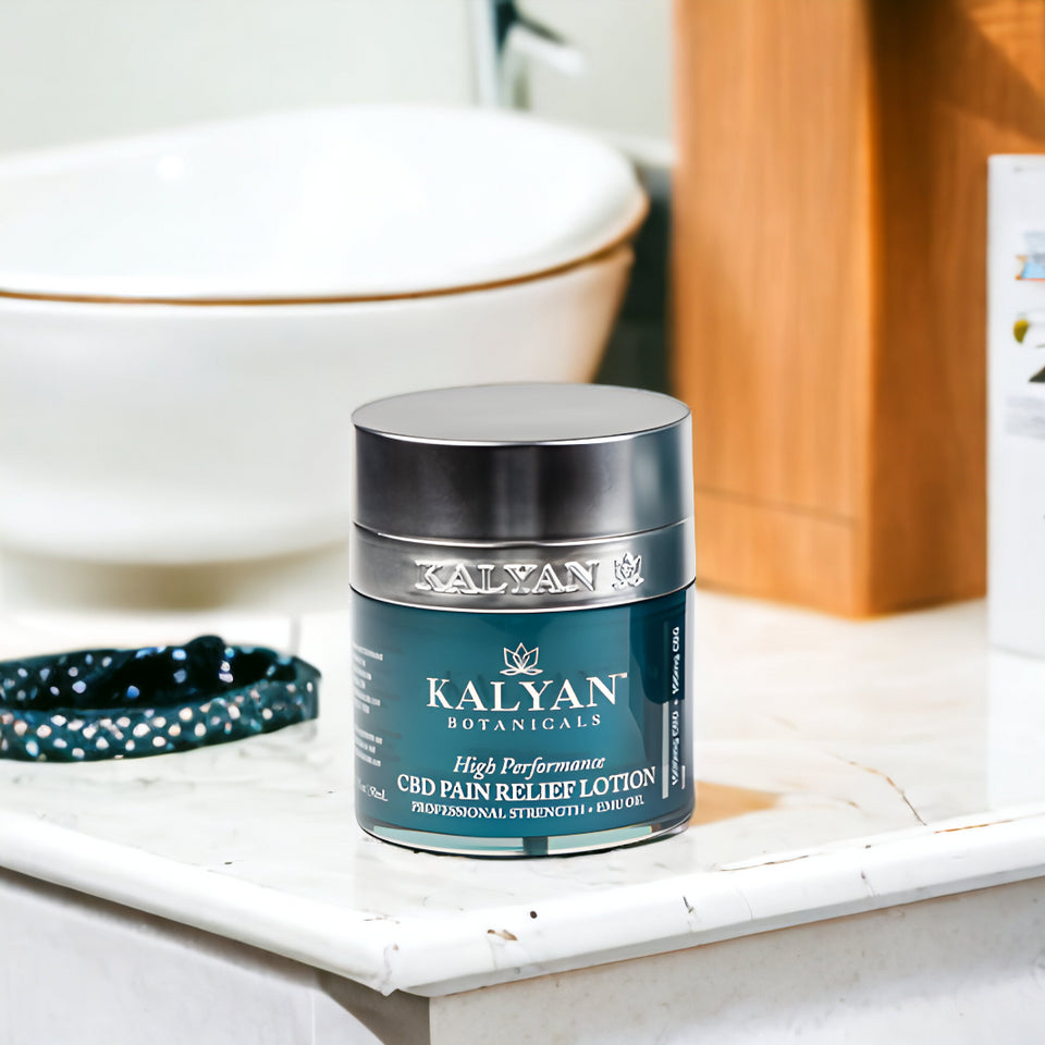 Kalyan CBD Pain Relief Cream 50m | 1.7oz (Total CBD 1500mg + CBG 150mg)