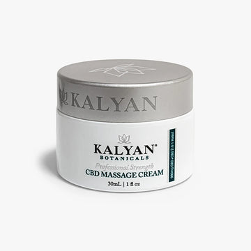 Kalyan CBD Massage Cream 30ml | 1 fl oz (990mg CBD + CBG (10:1 Ratio)