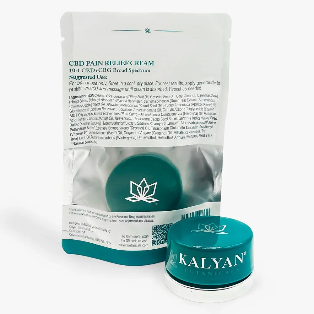 CBD+CBG Pain Relief Cream 220mg Travel+Gift Size