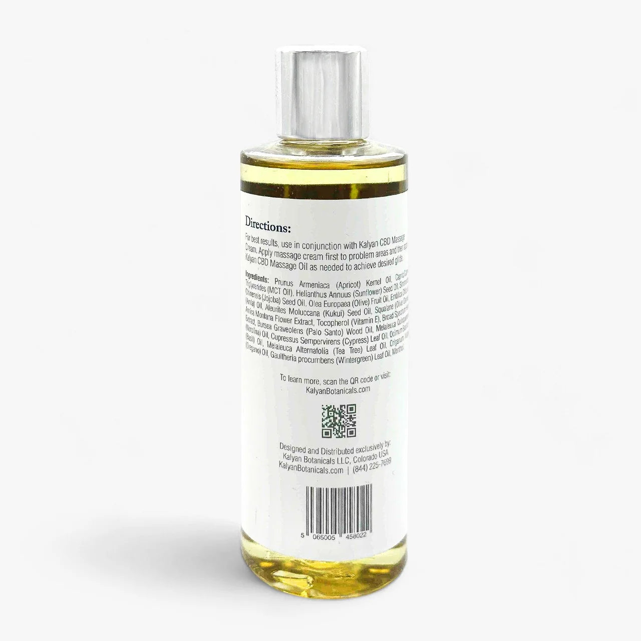 Professional Strength CBD+CBG Massage Oil 8oz / 237ml (880mg CBD+CBG)