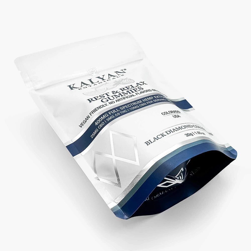Rest & Relax CBD Gummies  (Black Diamond Collection) - 10 Count