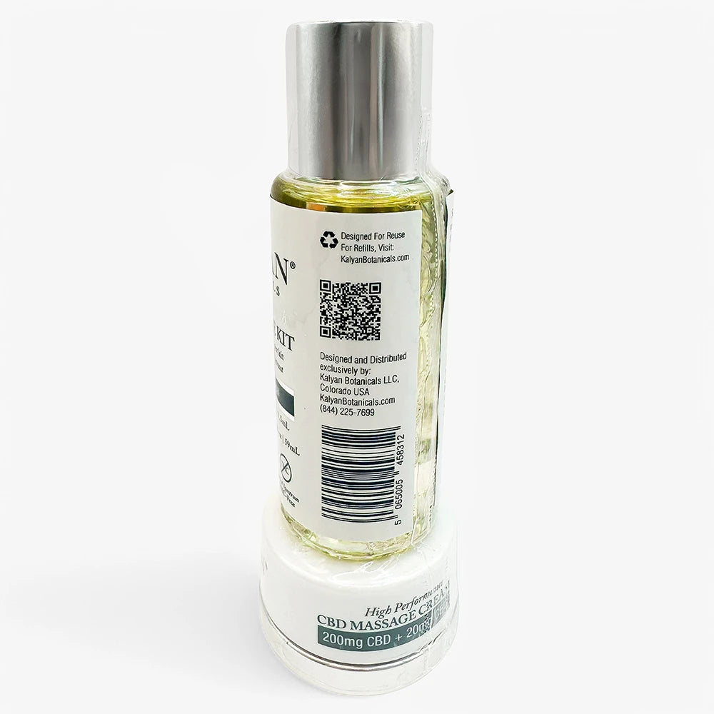 CBD Massage Kit - 220mg CBD+CBG Targeted Treatment